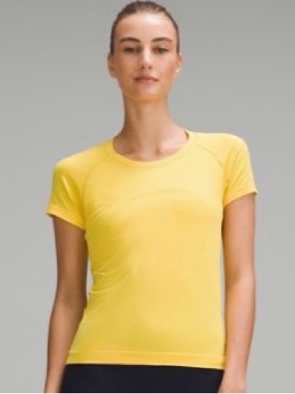 lululemon Swiftly Tech Short-Sleeve Shirt 2.0;Utility Yellow; race length